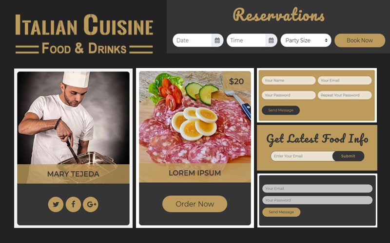 Free Restaurant Template