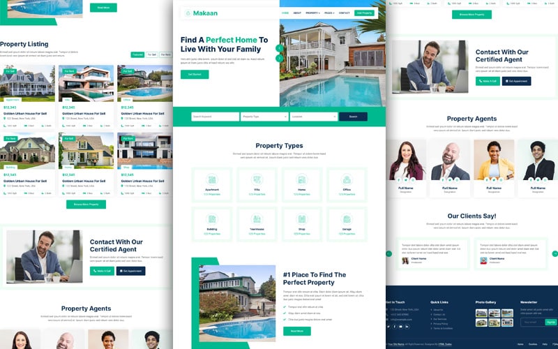 Real Estate HTML Template Free Download HTML Codex