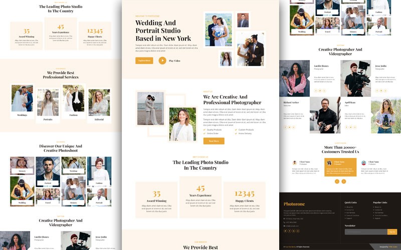 Photo Studio Website Template Free Download HTML Codex Photo Studio Website Template Free Download HTML Codex