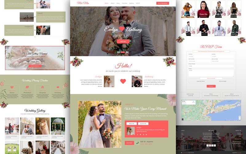Wedding Invitation Html Templates Free Beachweddingtips